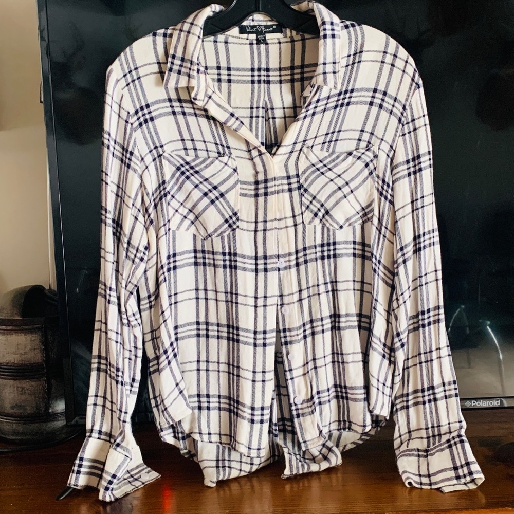 Plaid Button Up - image 1